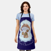Christmas Fairytale House Schürze (Getragen)