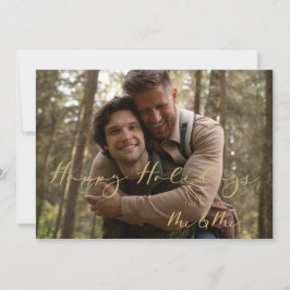 Christmas Fake Golden Future Mr & Mr Christmas