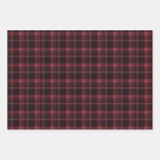 Christmas Falala lala Plaid set  Geschenkpapier Set (Vorderseite 2)