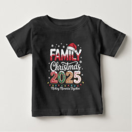 Christmas Family 2025 Baby T-shirt