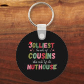 Christmas Family Cousin Reunion Matching Schlüsselanhänger (Rückseite)