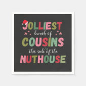 Christmas Family Cousin Reunion Matching  Serviette (Vorderseite)