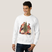 Christmas Family & Friends Cozy Holiday Sweatshirt (Vorne ganz)