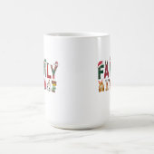 Christmas Family Matching Shirts | holiday family Kaffeetasse (Mittel)