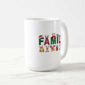 Christmas Family Matching Shirts | holiday family Kaffeetasse (VorderseiteRechts)