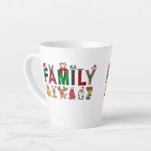 Christmas Family Matching Shirts | holiday family  Milchtasse (Linke Ecke)