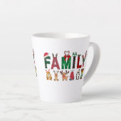 Christmas Family Matching Shirts | holiday family  Milchtasse (Rechte Ecke)