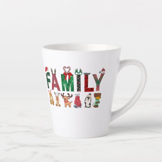 Christmas Family Matching Shirts | holiday family  Milchtasse (Rechts)