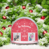 Christmas Family Photo Snow Globe Schneekugeln (Weihnachten)