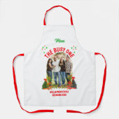 CHRISTMAS FAMILY WIEDERSEHEN "THE BUSY ONE" Mama Schürze (Vorderseite)