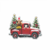 Christmas Farm (2) Aufkleber (Vorderseite)