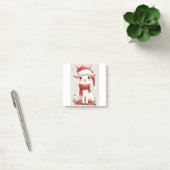 Christmas Farm Animal Cute Goat Post-it Klebezettel (Büro)