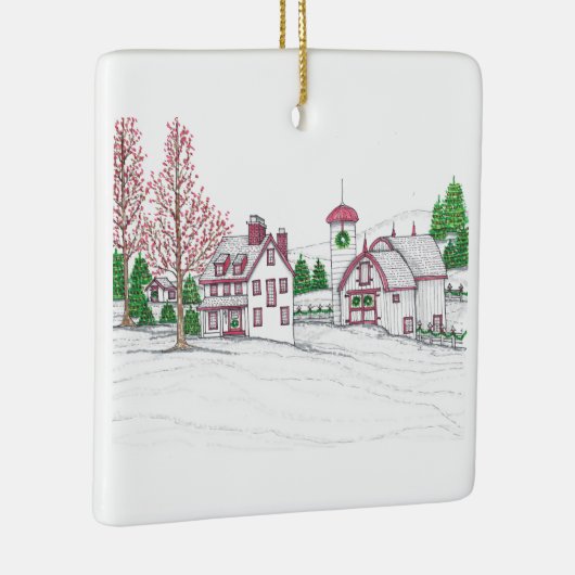 Christmas Farm Ornament (Rechts)