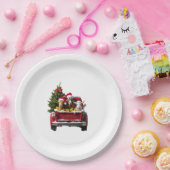 Christmas Farm Pappteller (Party)