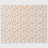 Christmas Fast Food Wrapping Paper – Festive Food Geschenkpapier (Flach)