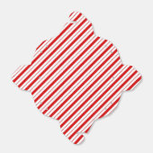 Christmas Favor Box Candy Cane Stripe Geschenkschachtel (Ungefaltet)