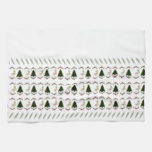 Christmas Fawn Tea Towel Geschirrtuch (Horizontal)