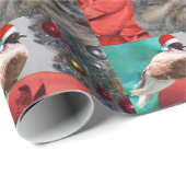 CHRISTMAS-FEIERN VON PRINCESS TATUS CAT GESCHENKPAPIER (Rolleneckpunkt)