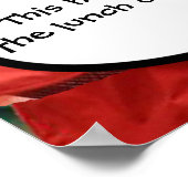 CHRISTMAS-FEIERN VON PRINCESS TATUS CAT POSTER (Ecke)