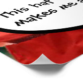 CHRISTMAS-FEIERN VON PRINCESS TATUS CAT POSTER (Ecke)