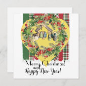 Christmas! Feiertagskarte (Vorne/Hinten)