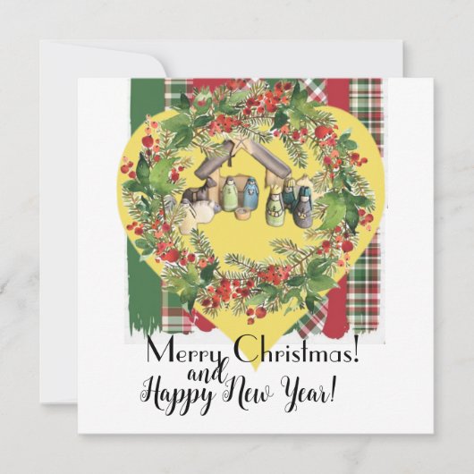 Christmas! Feiertagskarte (Vorderseite)