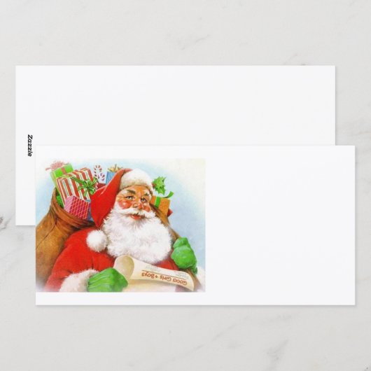 CHRISTMAS FEIERTAGSKARTE (Vorne/Hinten)