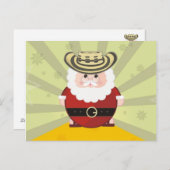 christmas feiertagspostkarte (Vorne/Hinten)