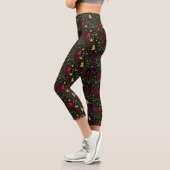 Christmas Festive Holiday Capri Leggings