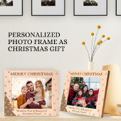 Christmas Festive Season Personalized Gifts Laser Geätzte Rahmen