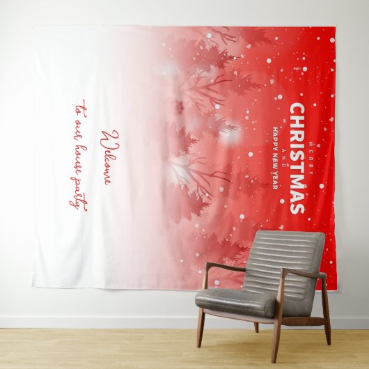 Christmas Festive  Wandteppich (Beispiel (Horizontal))