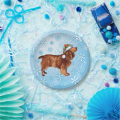 Christmas Field Spanisch Paper-Teller Pappteller (Party)