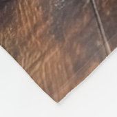 Christmas Fireplace Pinecones Red Candles   Fleecedecke (Ecke)