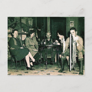 Christmas Fishing Card Feiertagspostkarte