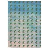 Christmas flamigos tropical Holiday table Tischdecke (Vorderseite)