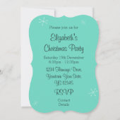 Christmas Flamingo "Einladung" Klammer vertikal Einladung (Rückseite)