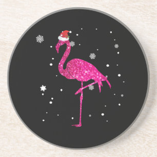 Christmas Flamingo Essential Getränkeuntersetzer