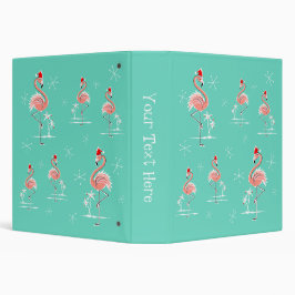 Christmas Flamingo Group Textring-Bindemittel 3,8 Cm Ordner