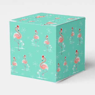 Christmas Flamingo Multi classic Geschenkschachtel