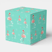Christmas Flamingo Multi classic Geschenkschachtel (Rückseite)