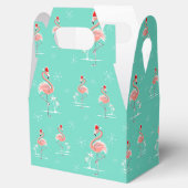 Christmas Flamingo Multi gable Geschenkschachtel (Geöffnet)