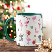 Christmas Flamingo Party | Urlaub Tasse