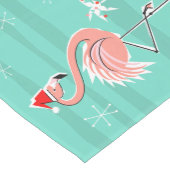 Christmas Flamingo Stripe 16 x 90 Tischläufer (Ecke)