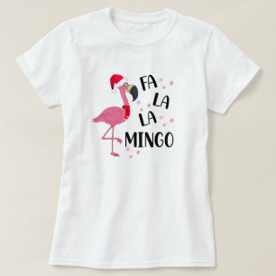 Christmas Flamingo T - Shirt