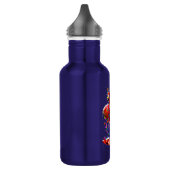 Christmas Flamingos Classic Edelstahlflasche (Links)