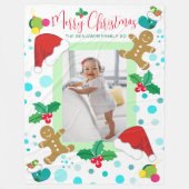 Christmas Fleece Blanket (Vorderseite)