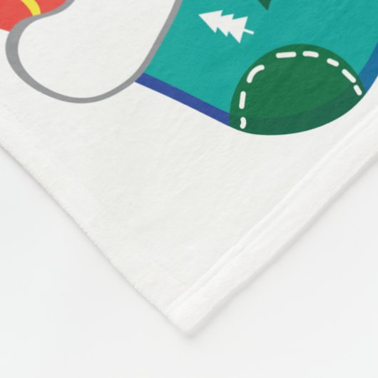 Christmas Fleece Blanket (Ecke)