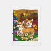 Christmas Fleece Blanket (Vorderseite)