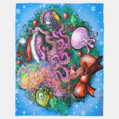 Christmas Fleece Blanket (Vorderseite)