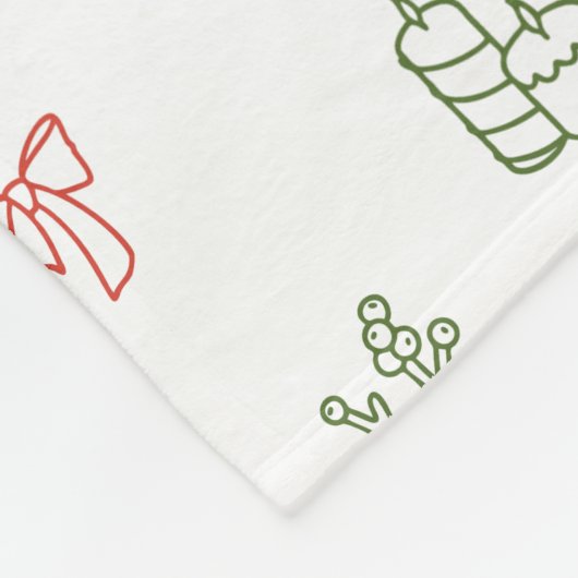 Christmas Fleece Blanket – Cozy Holiday Throw (Ecke)
